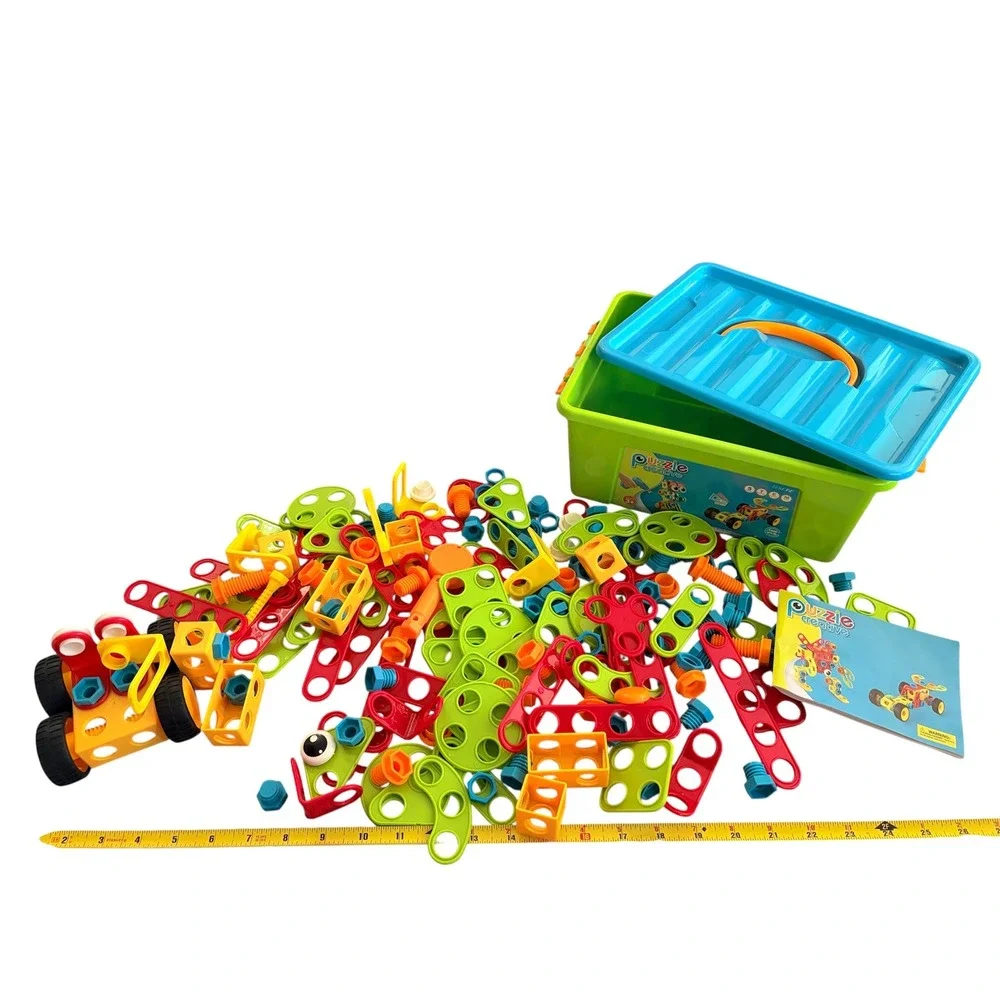 195 Piece Educational STEM‎ Construction Building Toy Set